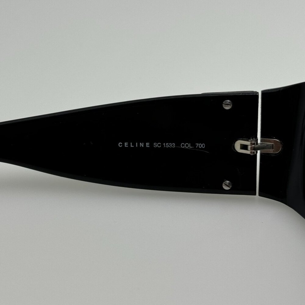 Celine Sunglasses SC 1533 Col 700 Italy Black - Picture 6 of 8
